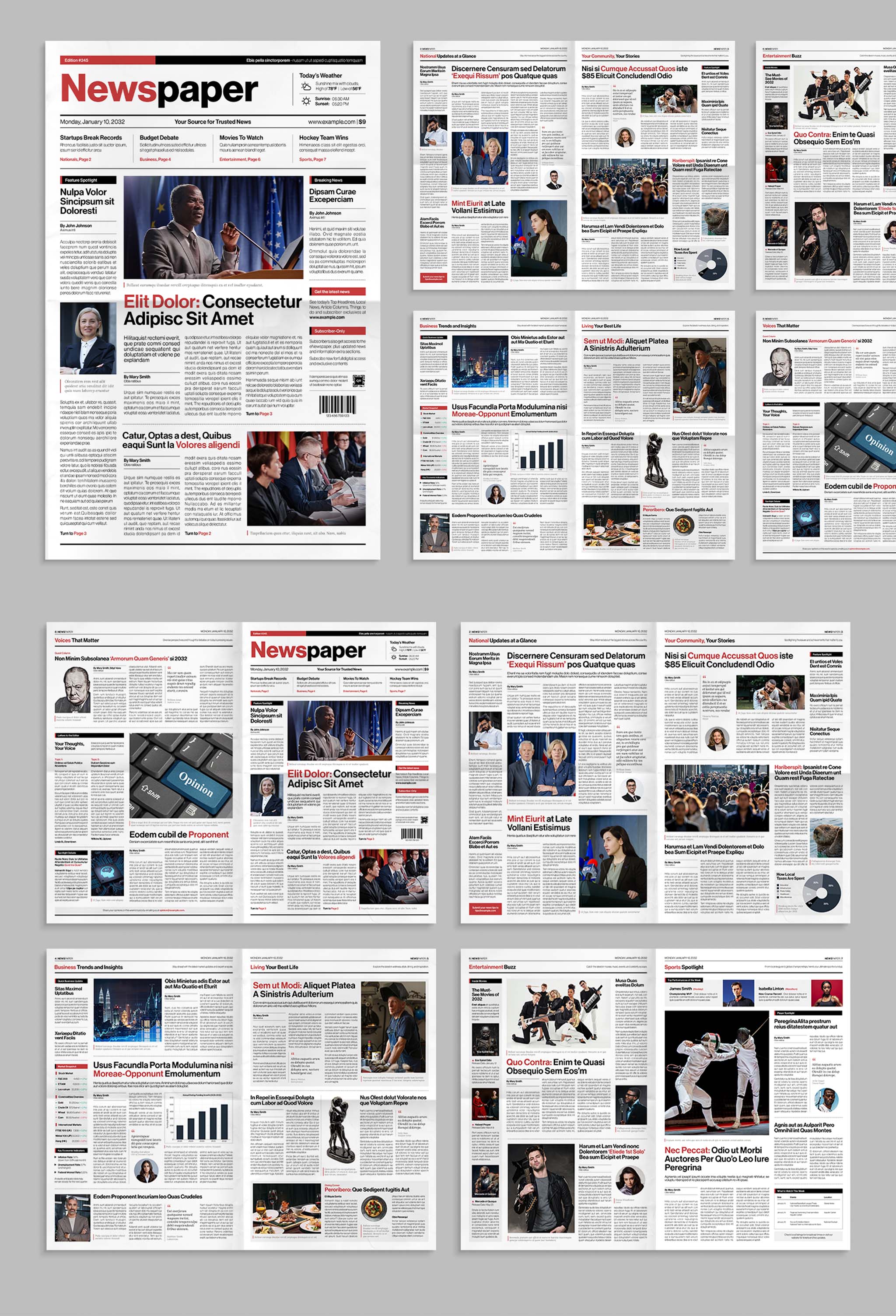 Newspaper - Full Preview