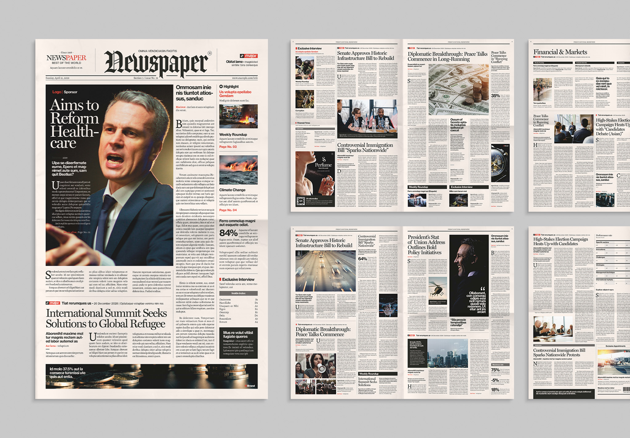Newspaper Template