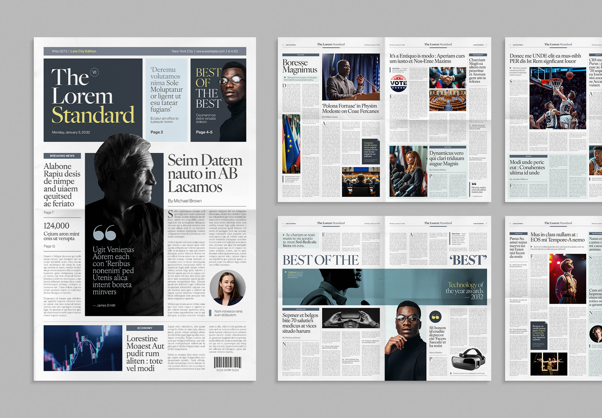 Newspaper Template
