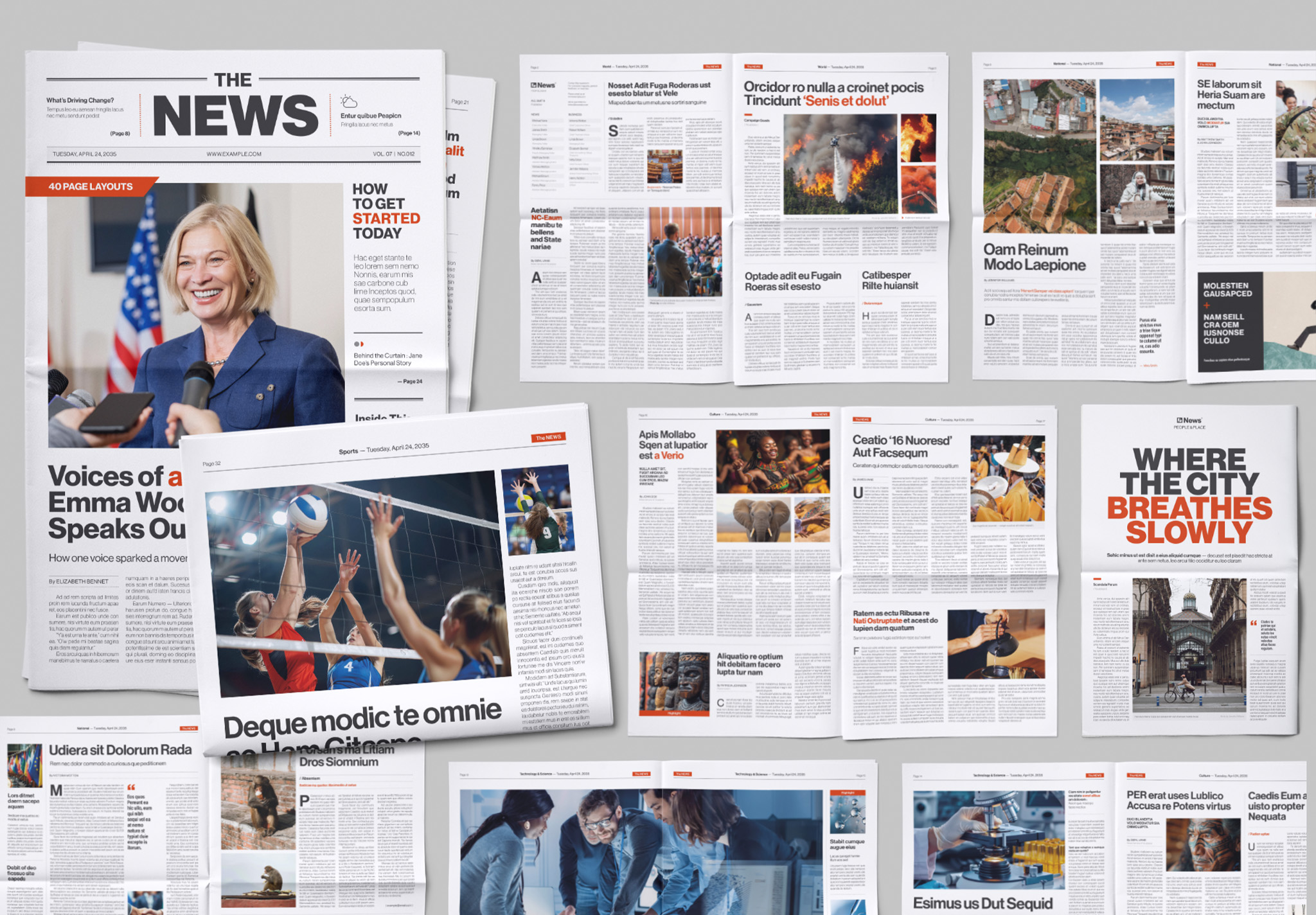 Newspaper Template